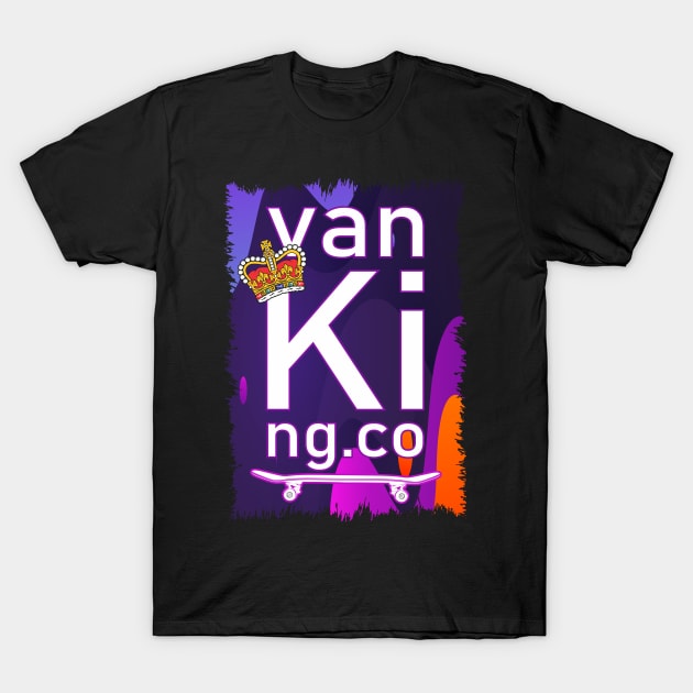 van King - The streets are my Kingdom T-Shirt by vanKing